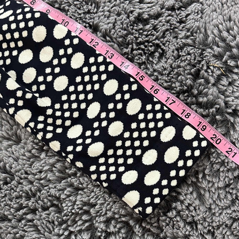 Tory Burch Polka Dot Navy and Cream Blazer - Picture 8 of 12